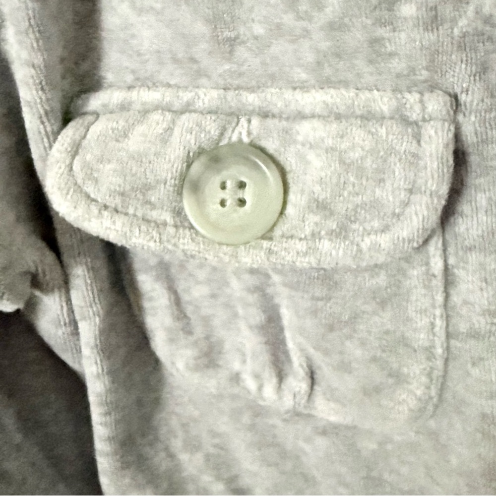 Arizona Jean Company Light Gray Cropped Hoodie - Picture 5 of 9